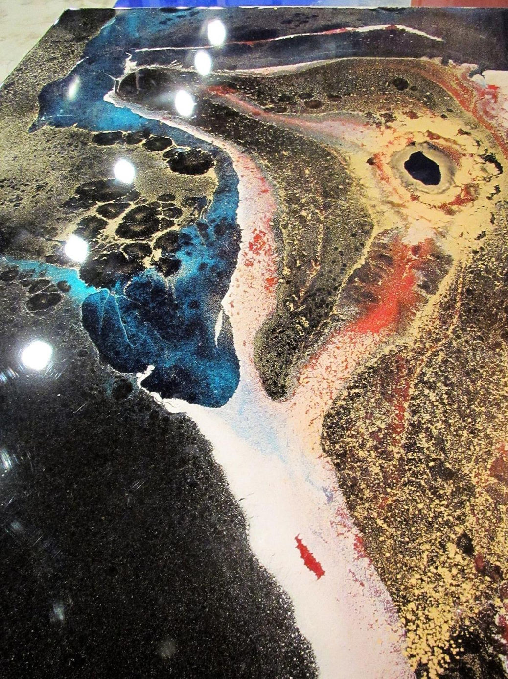 Resin flooring project