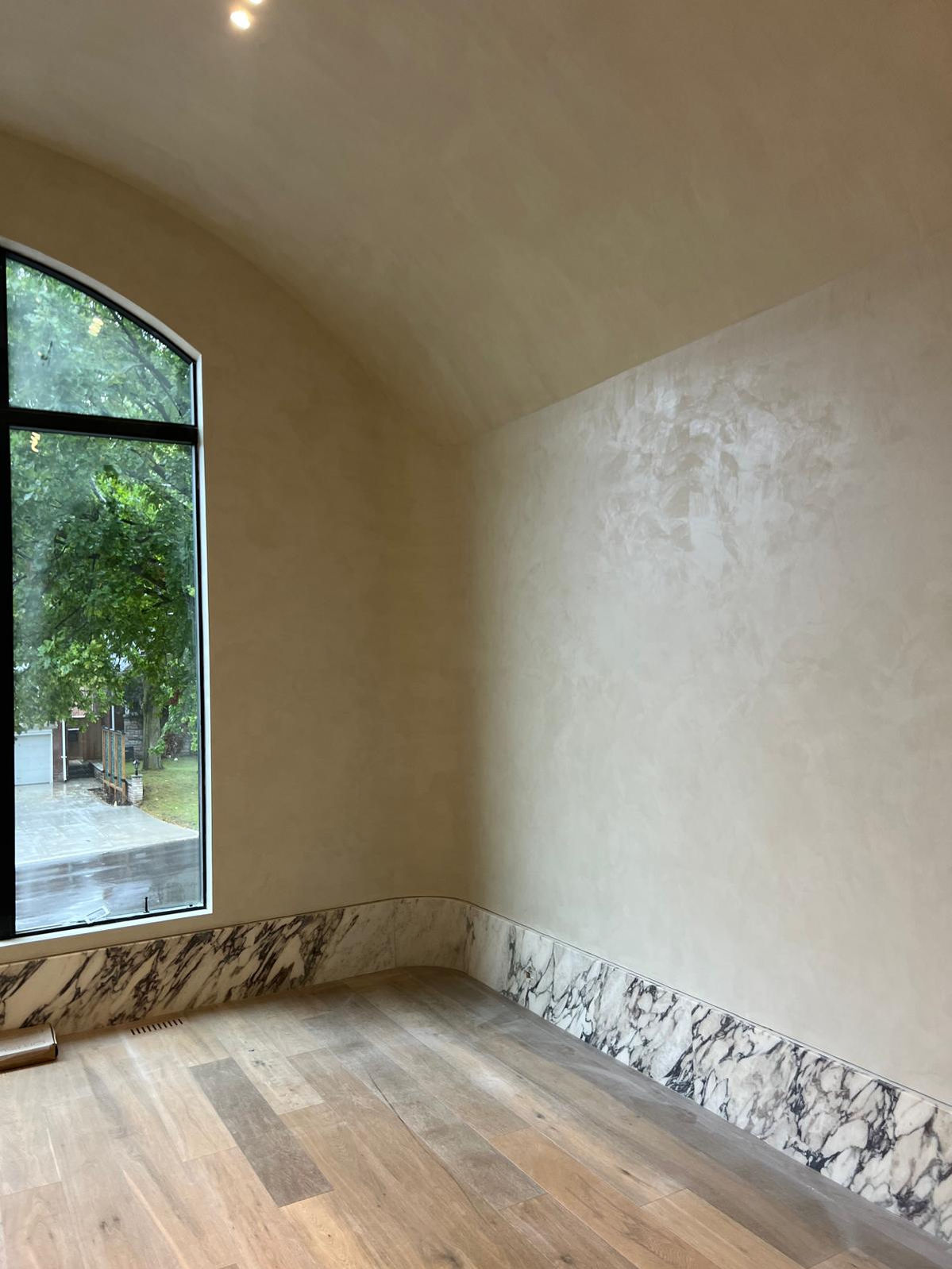 Venetian plaster project