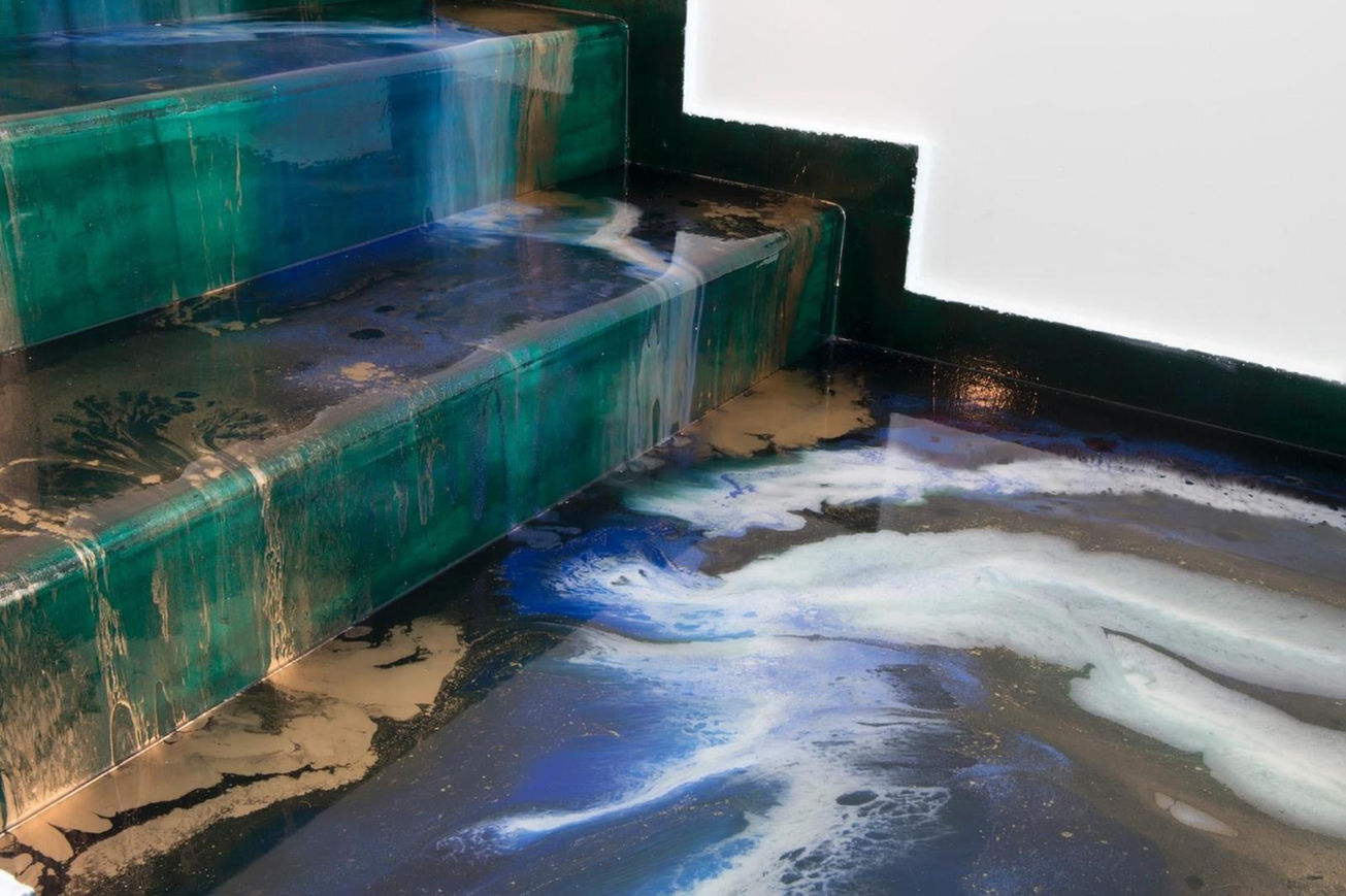 Resin flooring project